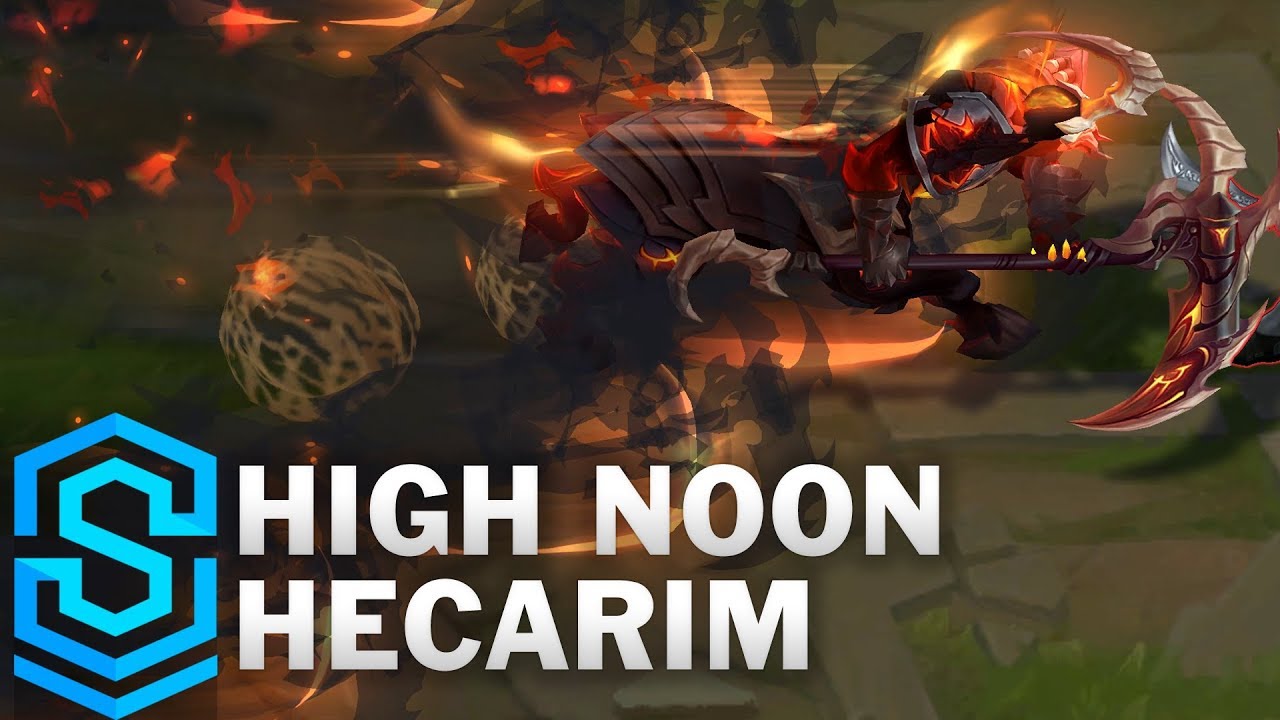 High Noon Hecarim Skin Spotlight - Pre-Release - League of Legends